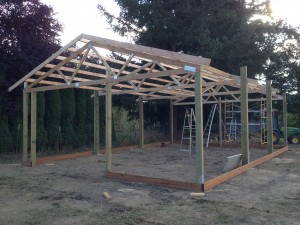 Trusses and roof purlins