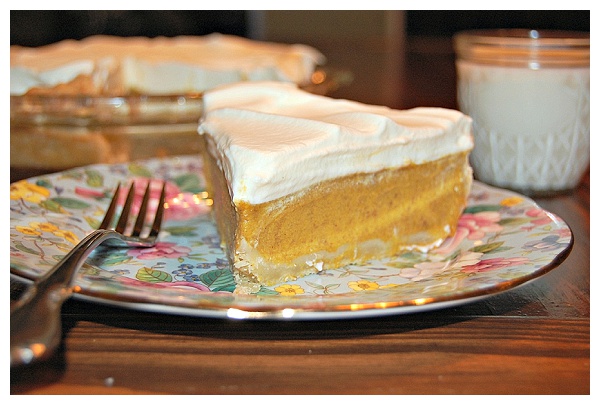 Winter Luxury Pumpkin Pie