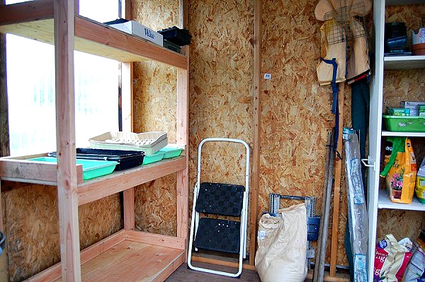 Homemade Seed Starting Rack