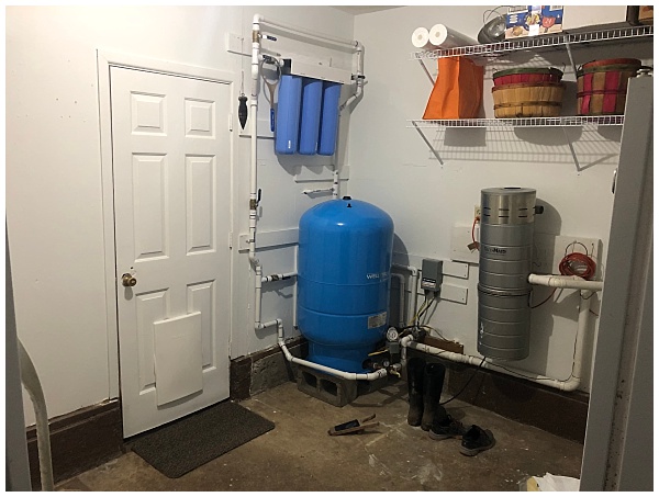 A New Water Supply Room – On The Banks of Salt Creek